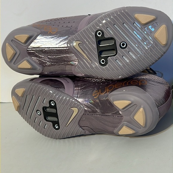 Nike SUPERREP Cycle 2 NN Cycling Shoes Purple Size 7.5 - Picture 9 of 12